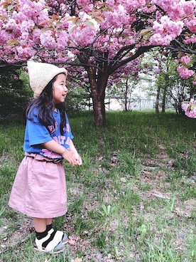 Neneneさん（キッズ・100cm）の春コーディネート
