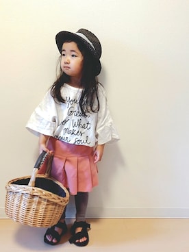 Neneneさん（キッズ・100cm）の春コーディネート