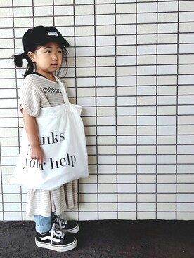 Neneneさん(キッズ・100cm)の夏コーディネート