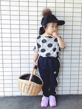 Neneneさん(キッズ・100cm)の夏コーディネート