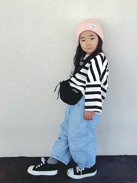 Neneneさん（キッズ・100cm）の夏コーディネート