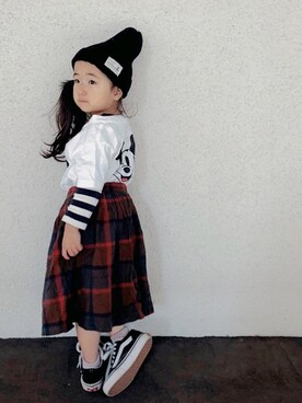 Neneneさん(キッズ・100cm)の秋コーディネート