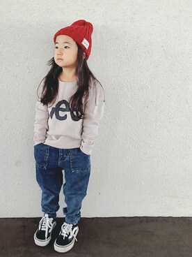 Neneneさん（キッズ・100cm）の秋コーディネート