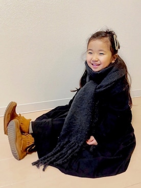 Neneneさん（キッズ・100cm）の冬コーディネート