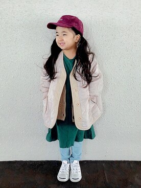 Neneneさん（キッズ・100cm）の冬コーディネート