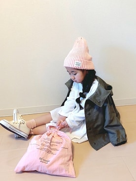 Neneneさん（キッズ・100cm）の春コーディネート