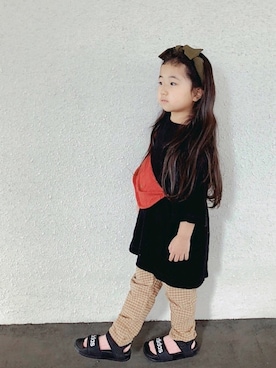 Neneneさん（キッズ・110cm）の夏コーディネート