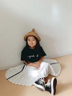 Neneneさん（キッズ・110cm）の夏コーディネート