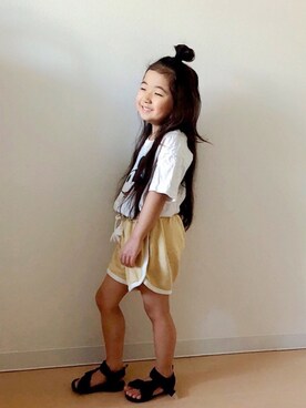 Neneneさん(キッズ・110cm)の夏コーディネート