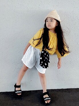 Neneneさん（キッズ・110cm）の夏コーディネート