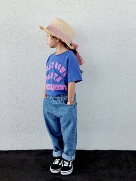 Neneneさん（キッズ・110cm）の夏コーディネート