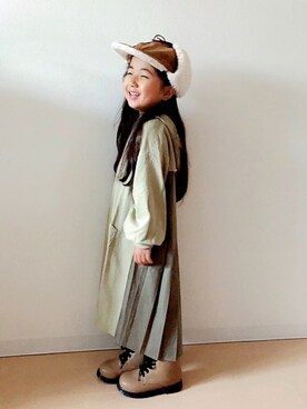 Neneneさん（キッズ・110cm）の秋コーディネート