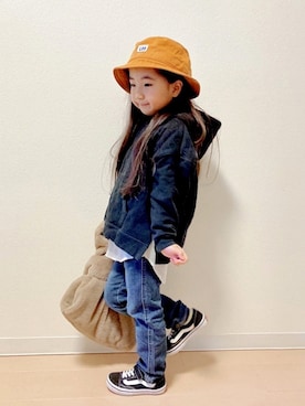 Neneneさん（キッズ・110cm）の冬コーディネート