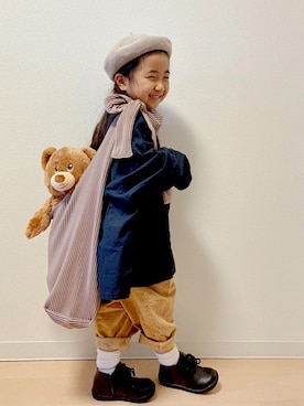 Neneneさん（キッズ・110cm）の冬コーディネート