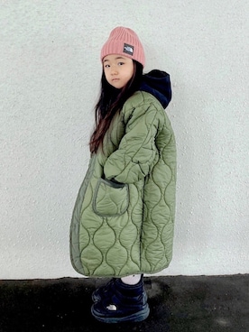 Neneneさん（キッズ・110cm）の冬コーディネート