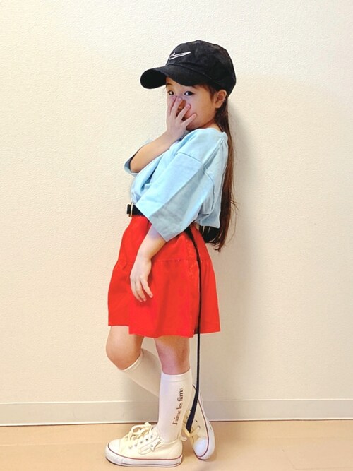 ベルトを使ったキッズ人気ファッションコーディネート Sciaky