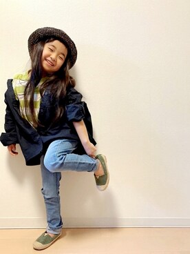 Neneneさん（キッズ・110cm）の春コーディネート