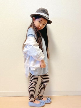 Neneneさん（キッズ・110cm）の春コーディネート