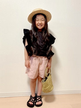 Neneneさん(キッズ・110cm)の夏コーディネート