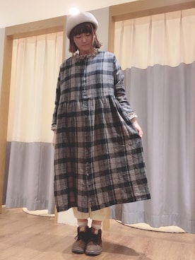 スゲタさん（レディース・164cm）の冬コーディネート