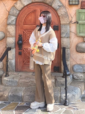 まるぴさん（レディース・154cm）の春コーディネート