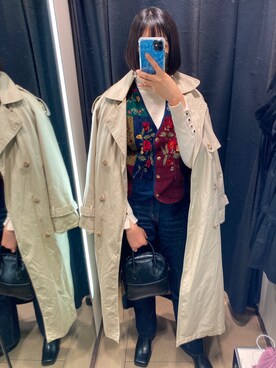 「STYLENANDA（スタイルナンダ）のアイテム（ブーツ）」を使った、lee0311さん（レディース・166cm）の冬コーディネート