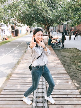 「New Balance」｜珈蓁👩👩さん（レディース・158cm）の冬コーディネート