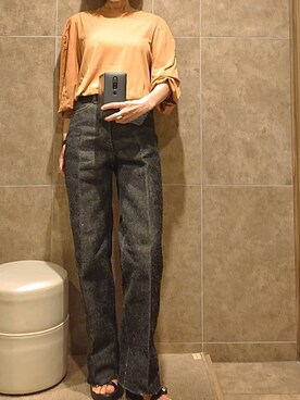 「Jonnlynx（ジョンリンクス）のアイテム」を使った、arikofさん（レディース・158cm）の秋コーディネート