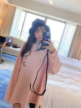 「FIG&VIPER（フィグアンドバイパー）のアイテム（パンツ）」を使った、mi＊さん（レディース・163cm）の秋コーディネート