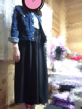 「one way（ワンウェイ）のアイテム（シューズ）」を使った、あいすさん（レディース・159cm）の春コーディネート