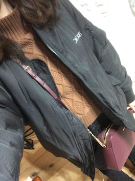 「Dickies（ディッキーズ）のアイテム（その他アウター）」を使った、あいすさん（レディース・159cm）の秋コーディネート