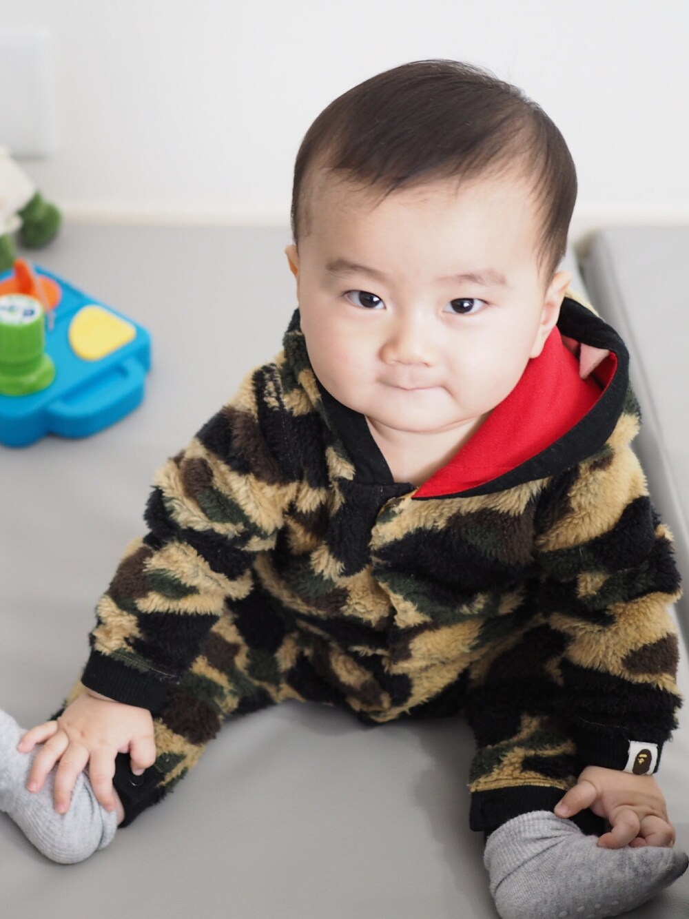 A BATHING APE ベビー ロンパース セットアップ
