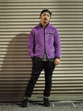 「nonnative（ノンネイティブ）のアイテム（ジャケット/アウター）」を使った、権藤裕輝さん（メンズ・170cm）の秋コーディネート