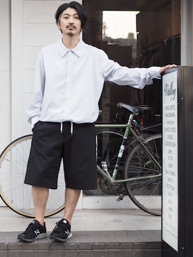 「WHIZLIMITED（ウィズリミテッド）のアイテム」を使った、権藤裕輝さん（メンズ・170cm）の春コーディネート