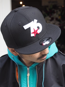 「WHIZLIMITED（ウィズリミテッド）のアイテム」を使った、権藤裕輝さん（メンズ・170cm）の冬コーディネート