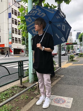 「Tendence（テンデンス）のアイテム」を使った、Katagiriさん（メンズ・173cm）の夏コーディネート