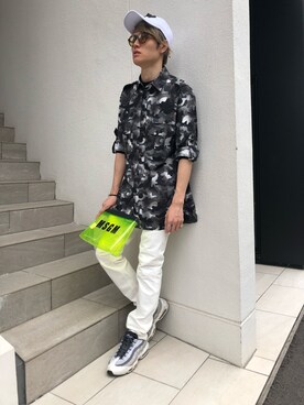 「GUILD PRIME（ギルドプライム）のアイテム」を使った、Katagiriさん（メンズ・173cm）の夏コーディネート