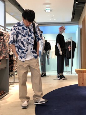 Katagiriさん（メンズ・173cm）の夏コーディネート