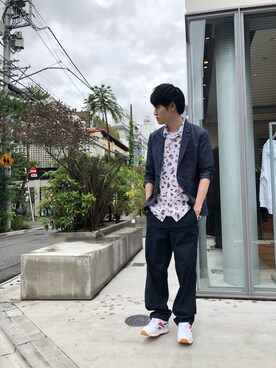 Katagiriさん(メンズ・173cm)の夏コーディネート