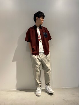 Katagiriさん（メンズ・173cm）の夏コーディネート