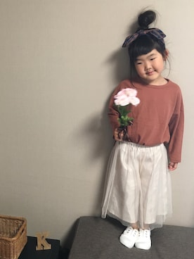 kanchaさん（キッズ・110cm）の春コーディネート