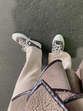 「converse skateboarding」｜ほさん（レディース・156cm）の冬コーディネート