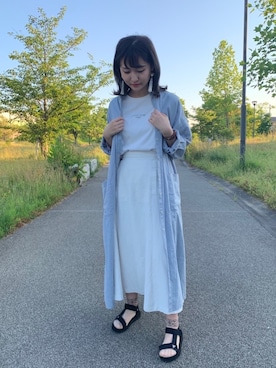 みさかさん（レディース・158cm）の夏コーディネート