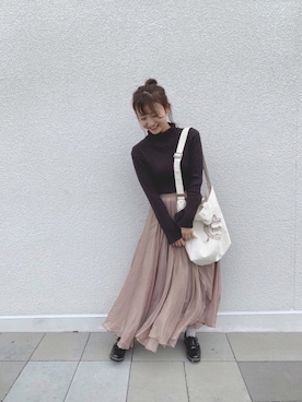 みさかさん（レディース・158cm）の冬コーディネート