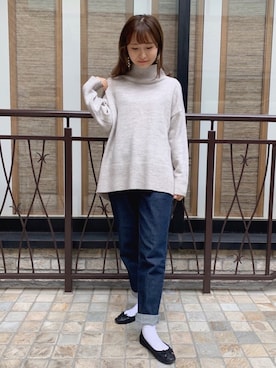 みさかさん（レディース・158cm）の秋コーディネート