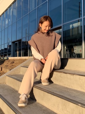 みさかさん(レディース・158cm)の冬コーディネート