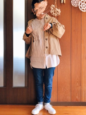 TSUNAさん(レディース・154cm)の春コーディネート