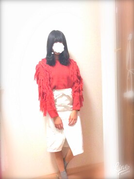 「Wonder Rocket（ワンダーロケット）のアイテム」を使った、ねねさん（レディース・162cm）の冬コーディネート