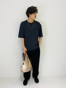 「BIG MAC（ビッグマック）のアイテム（パンツ）」を使った、Itsukiさん（メンズ・180cm）の夏コーディネート
