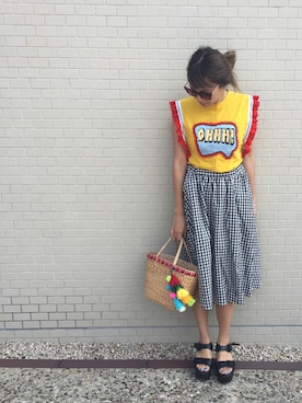 「ALDO（アルド）のアイテム（サンダル）」を使った、chillax41さん（レディース・165cm）の秋コーディネート